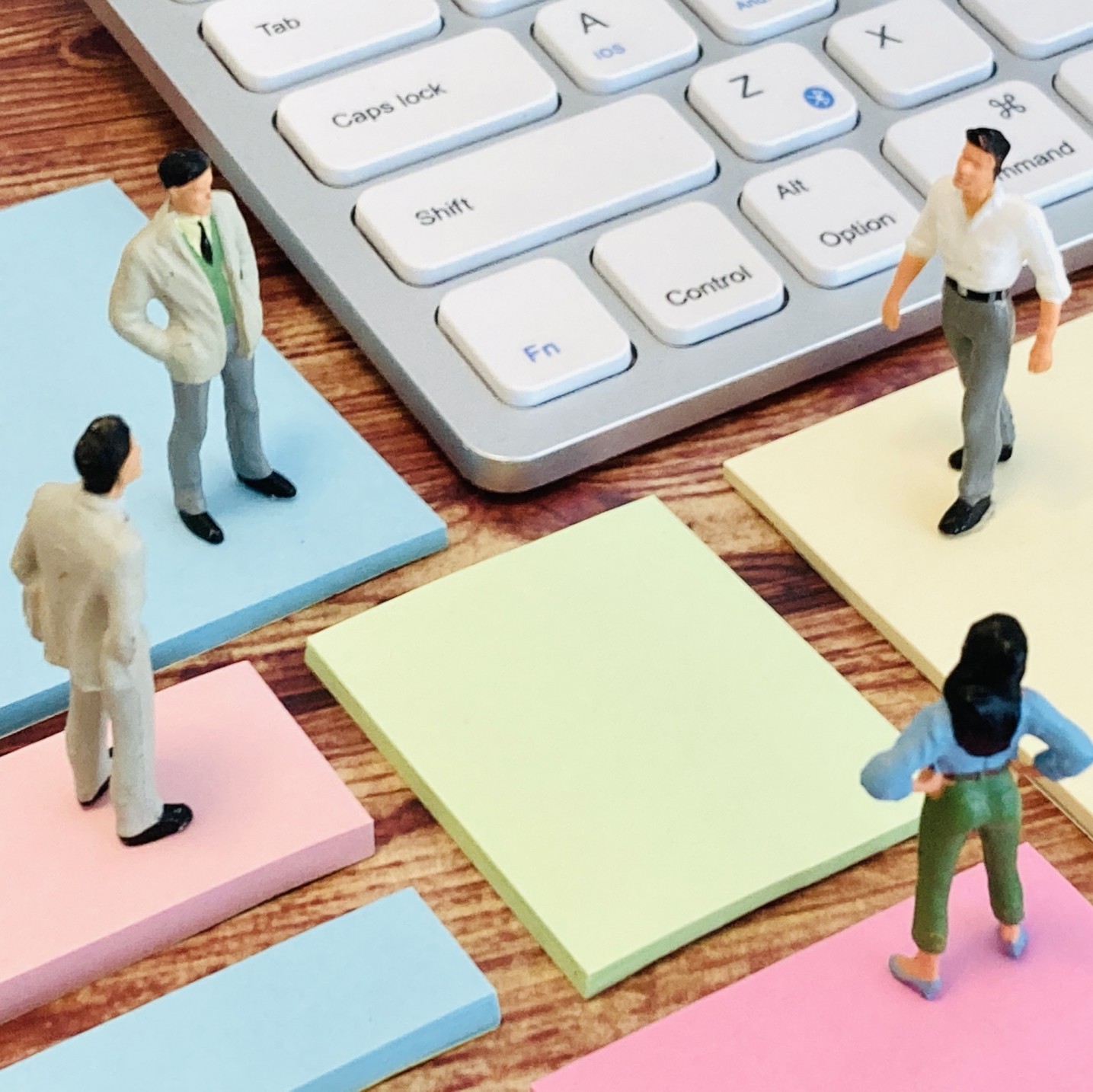 小さな改善を積み重ねるイメージ